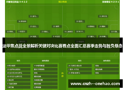 法甲焦点战全景解析关键对决比赛看点全面汇总赛季走势与胜负悬念