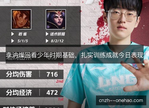 李汭燦回看少年时期基础，扎实训练成就今日表现